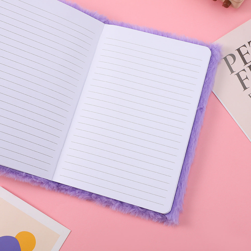 Wholesale Cartoon Ice Cream Stuffed Notebook Diary Children' s Handmade DIY